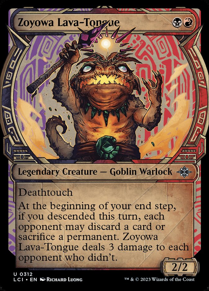 Zoyowa Lava-Tongue - carta Magic The Gathering