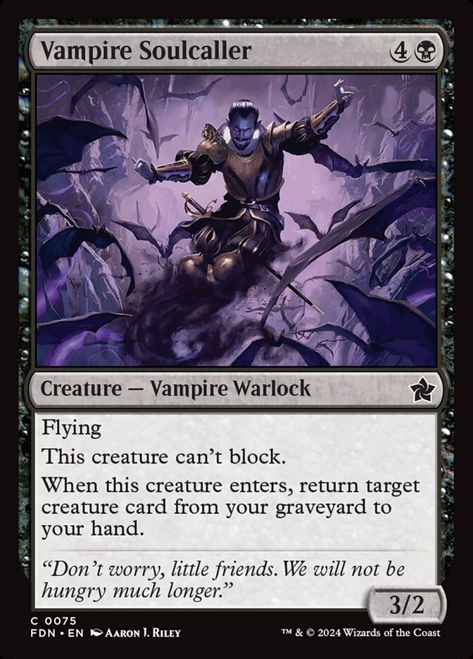 Vampire Soulcaller - carta Magic The Gathering