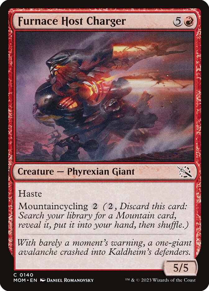 Furnace Host Charger - carta Magic The Gathering