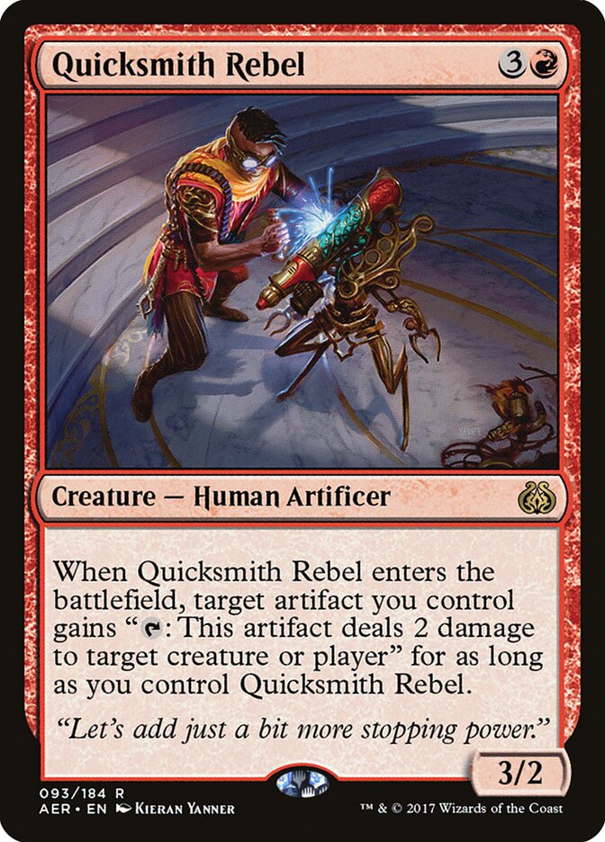 Quicksmith Rebel - carta Magic The Gathering