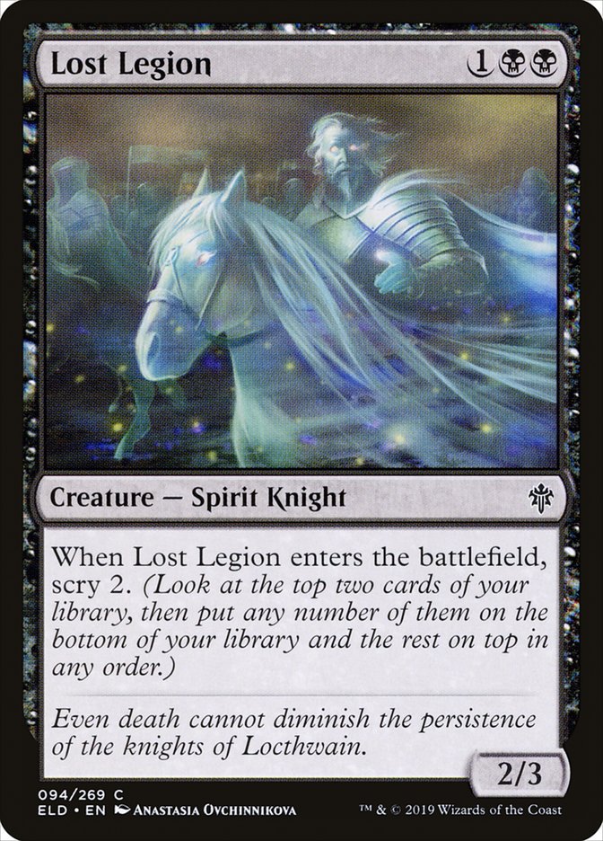 Lost Legion - carta Magic The Gathering
