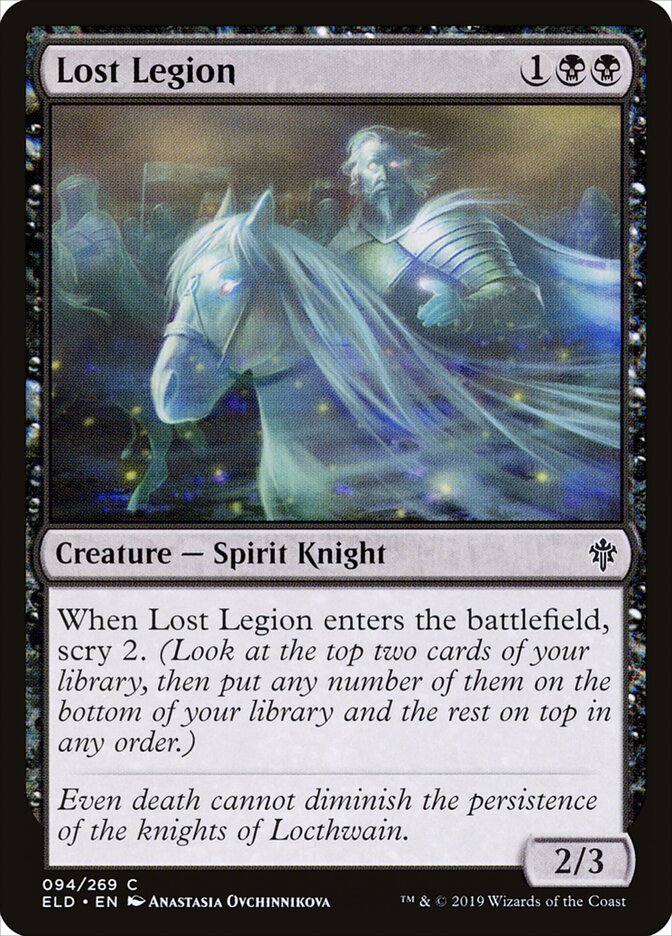 Lost Legion - carta Magic The Gathering