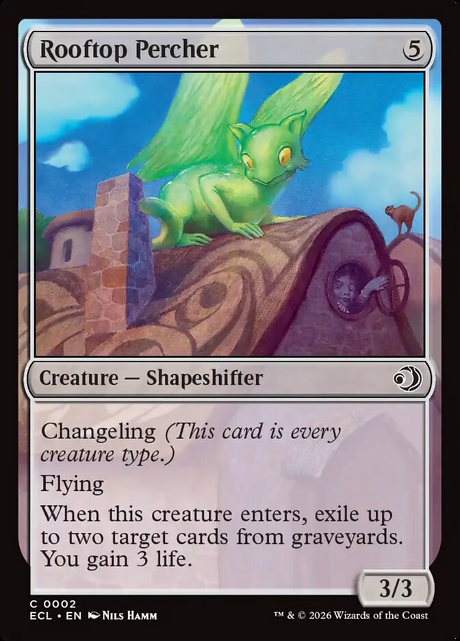 Rooftop Percher - carta Magic The Gathering