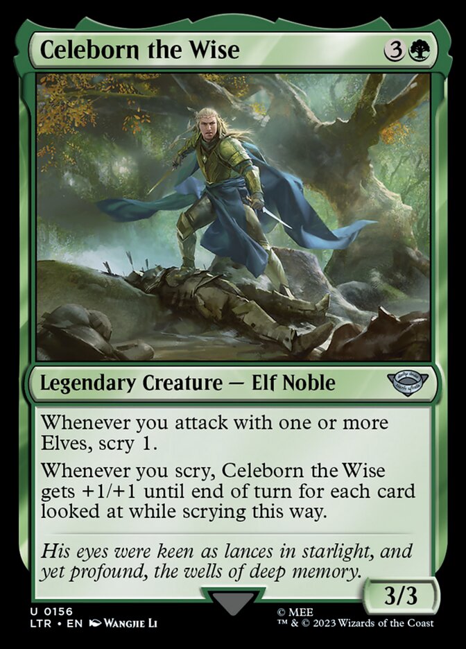 Celeborn the Wise - carta Magic The Gathering