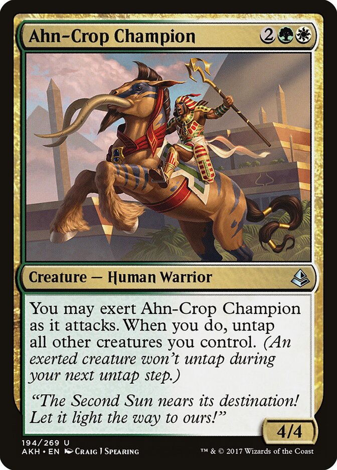 Ahn-Crop Champion - carta Magic The Gathering