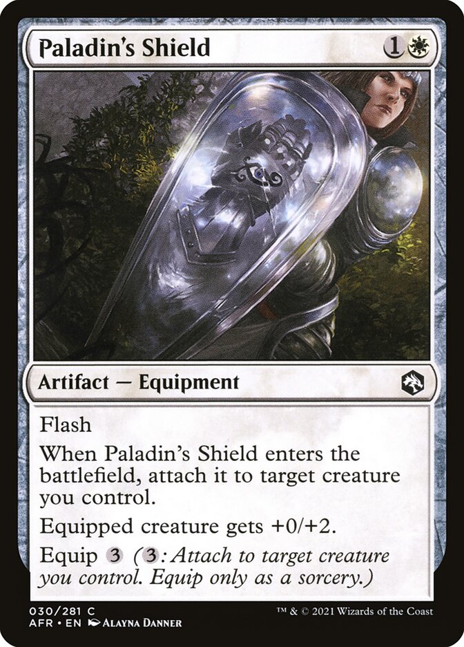 Paladin's Shield - carta Magic The Gathering