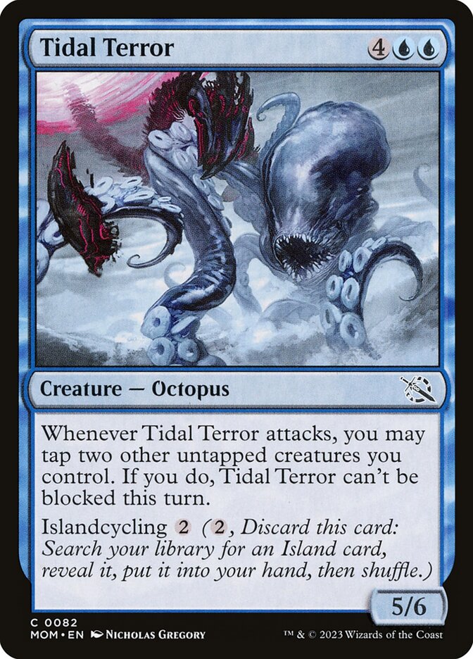 Tidal Terror - carta Magic The Gathering