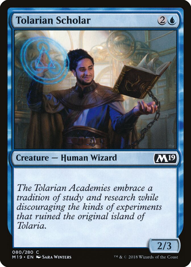 Tolarian Scholar - carta Magic The Gathering