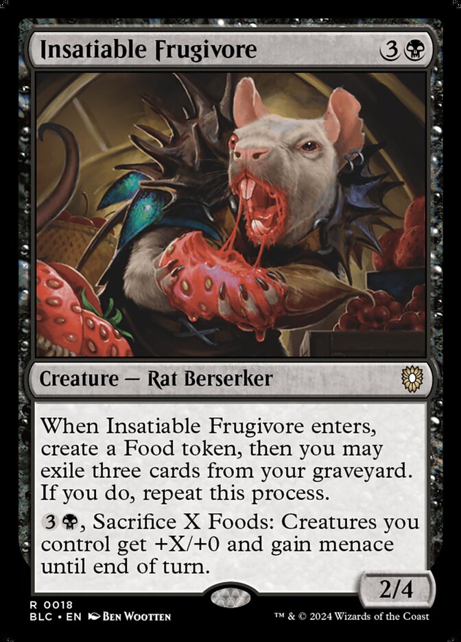 Insatiable Frugivore - carta Magic The Gathering