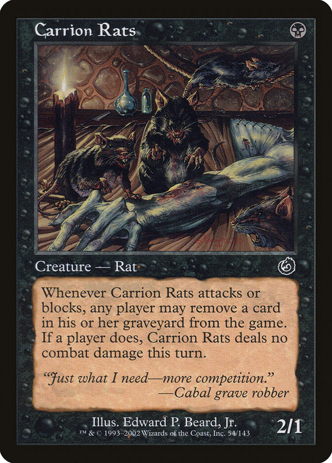 Carrion Rats - carta Magic The Gathering