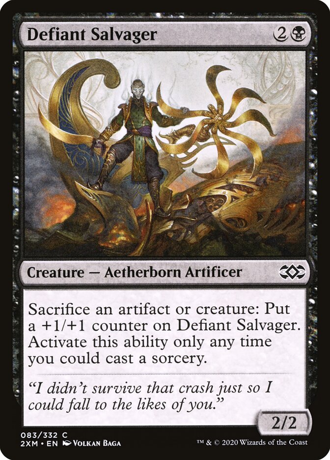 Defiant Salvager - carta Magic The Gathering