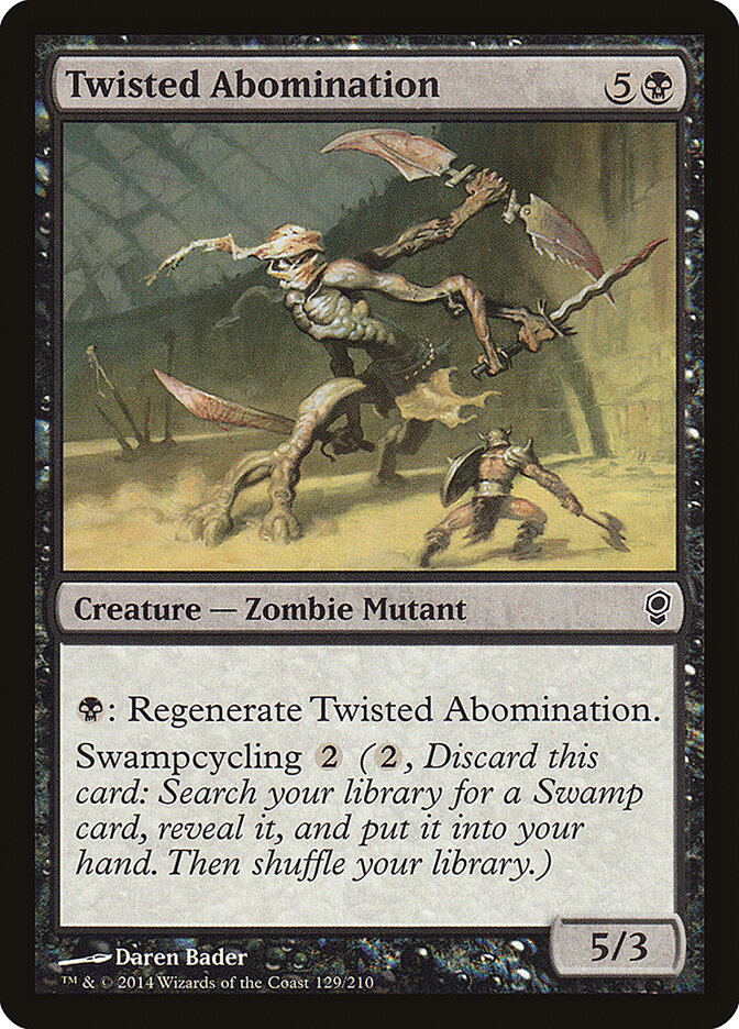 Twisted Abomination - carta Magic The Gathering