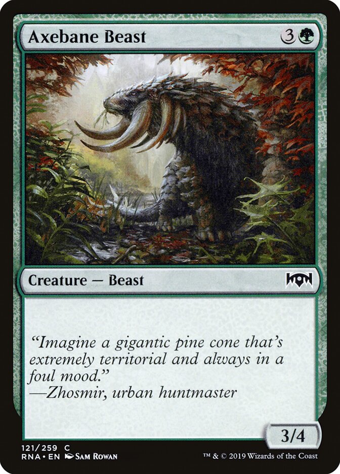Axebane Beast - carta Magic The Gathering