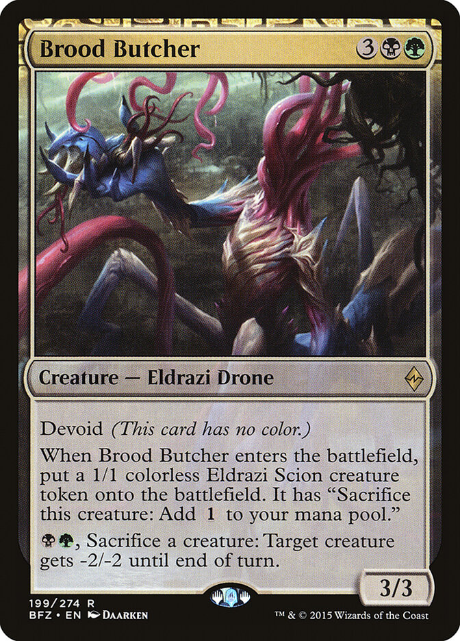Brood Butcher - carta Magic The Gathering