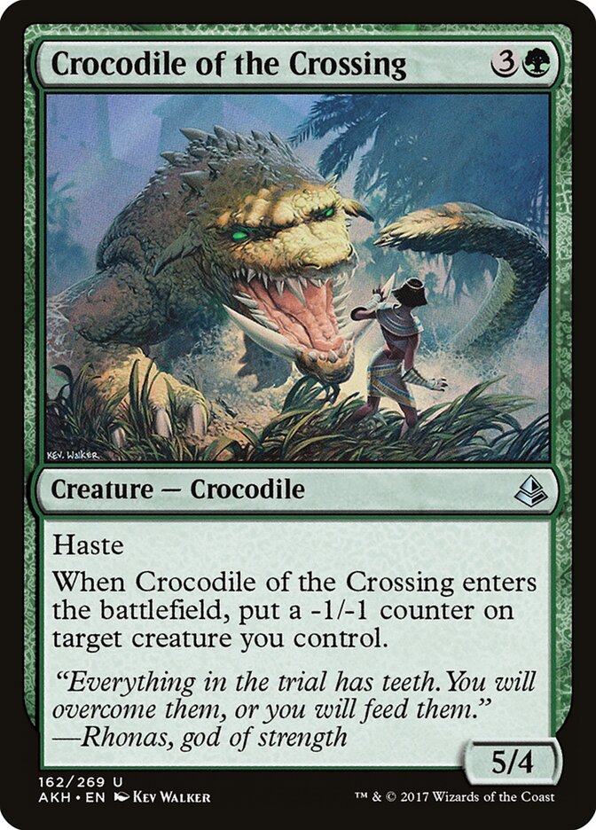 Crocodile of the Crossing - carta Magic The Gathering