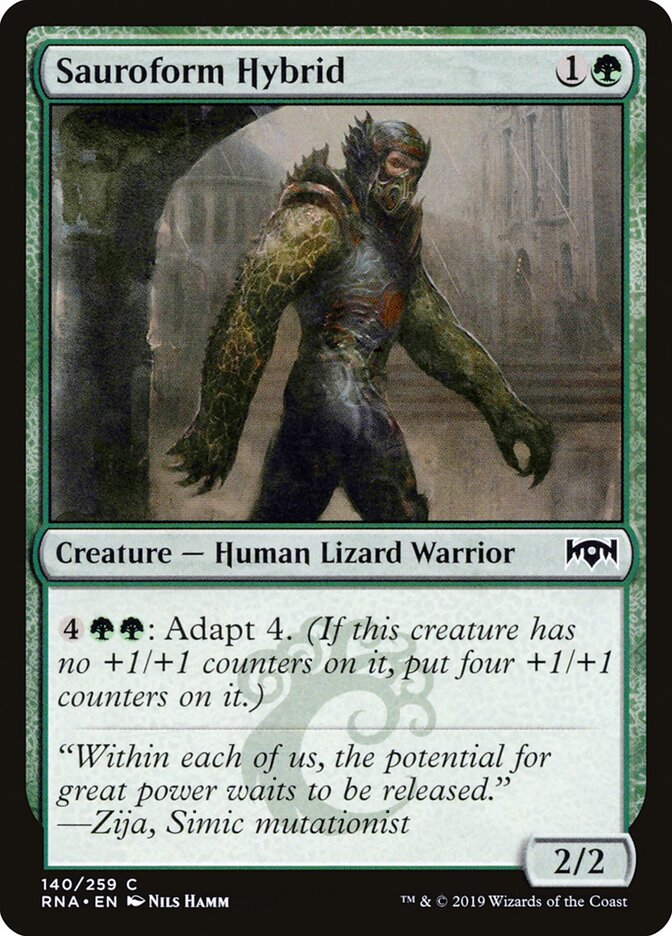 Sauroform Hybrid - carta Magic The Gathering