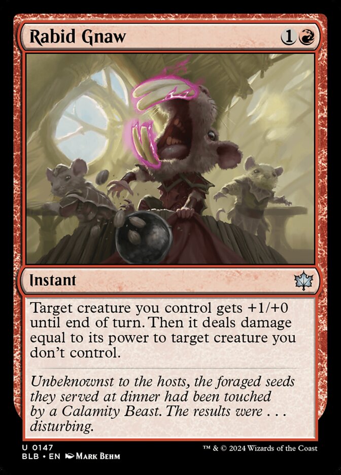 Rabid Gnaw - carta Magic The Gathering