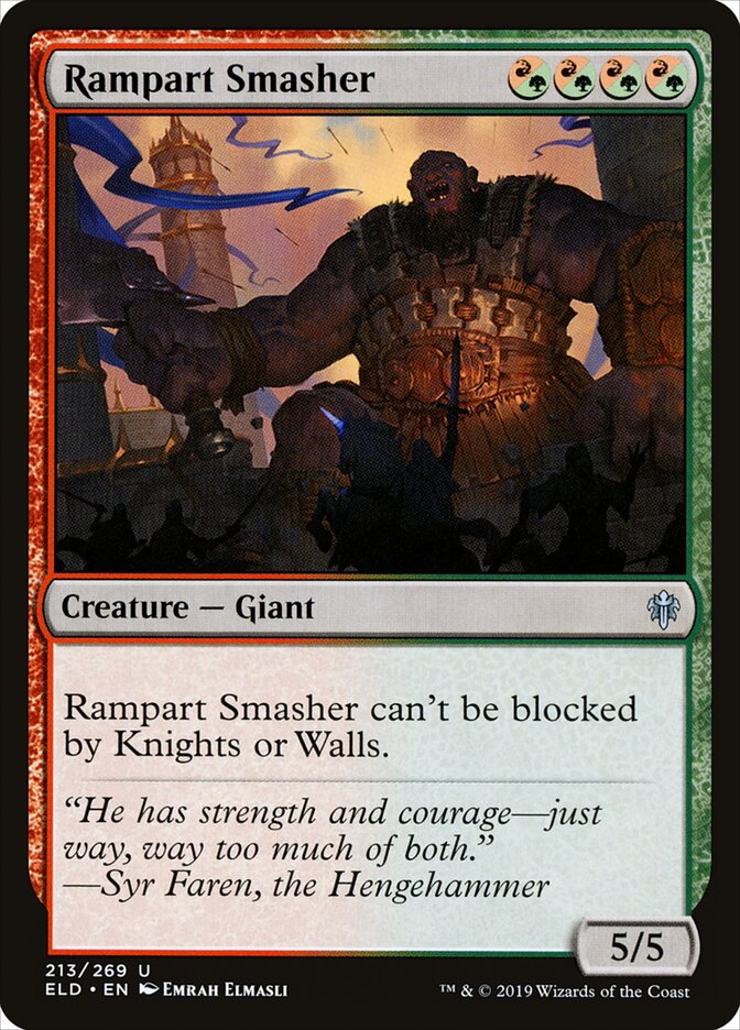 Rampart Smasher - carta Magic The Gathering