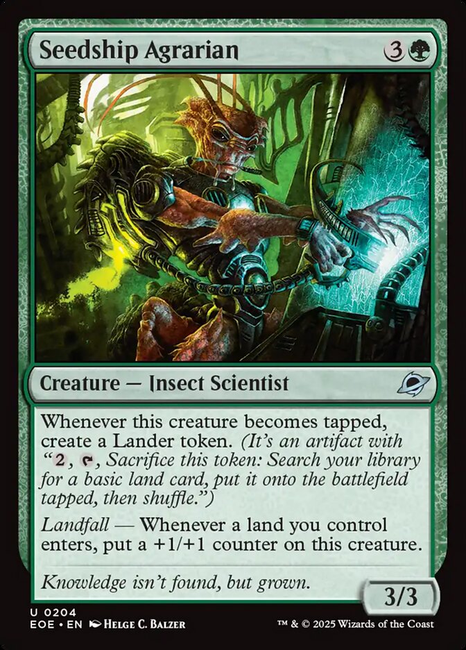 Seedship Agrarian - carta Magic The Gathering