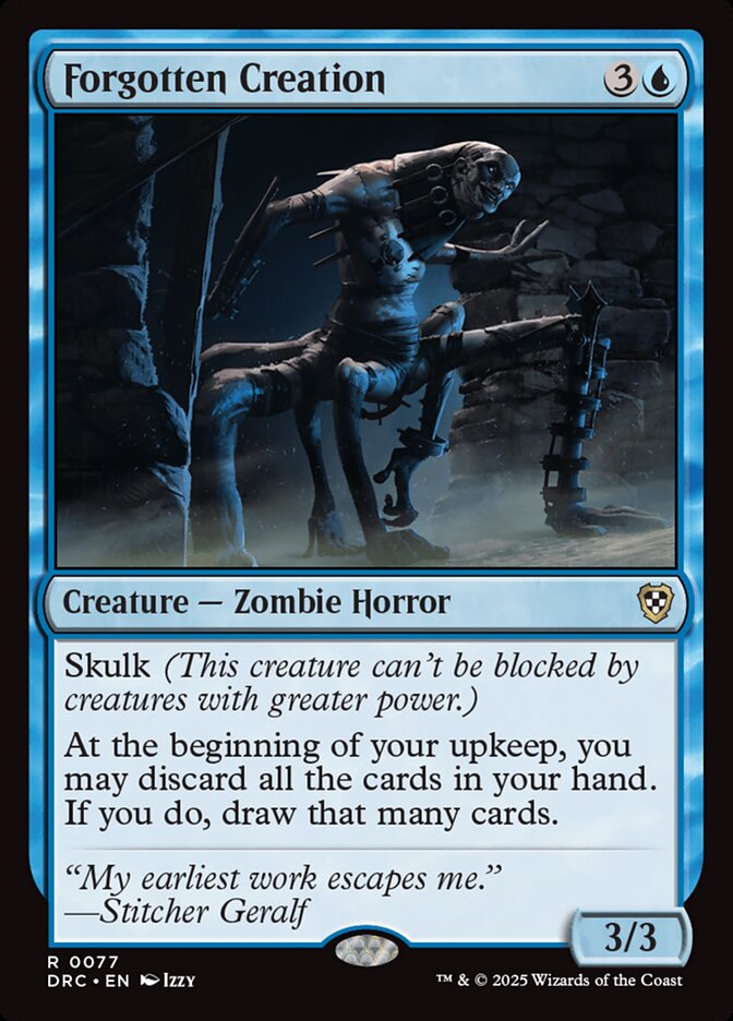 Forgotten Creation - carta Magic The Gathering
