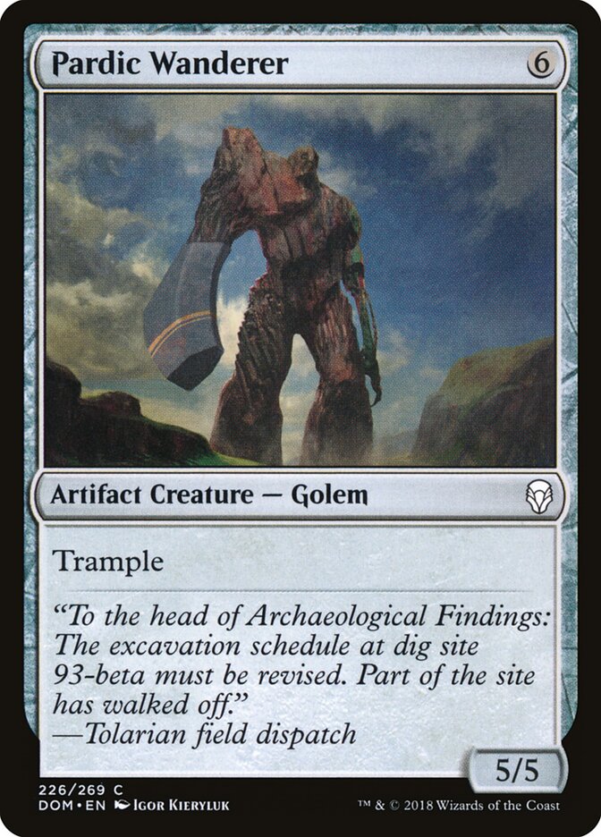 Pardic Wanderer - carta Magic The Gathering