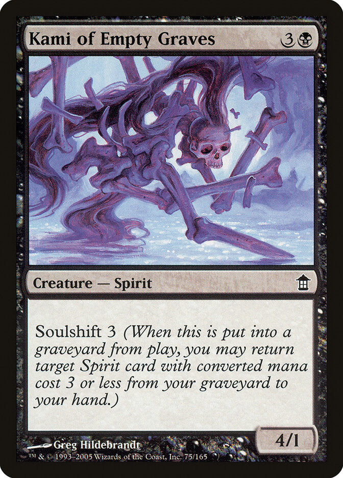 Kami of Empty Graves - carta Magic The Gathering