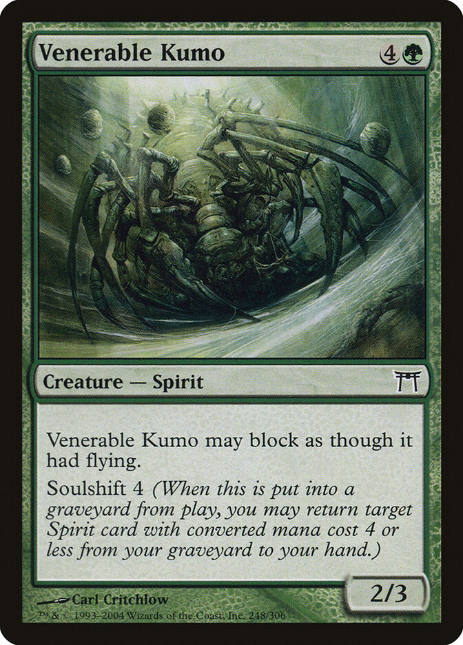 Venerable Kumo - carta Magic The Gathering