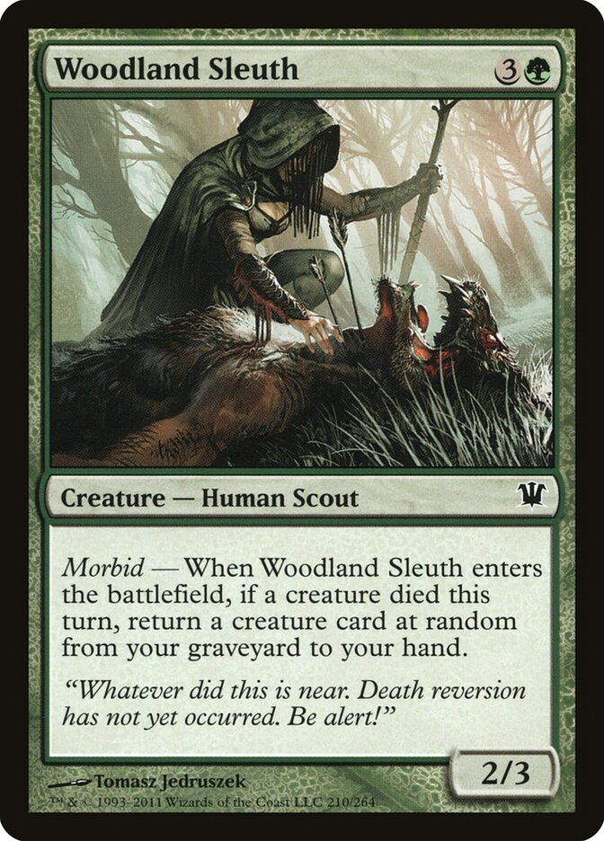 Woodland Sleuth - carta Magic The Gathering