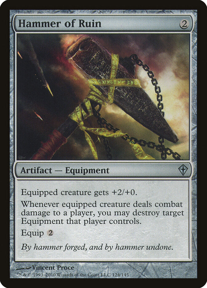 Hammer of Ruin - carta Magic The Gathering