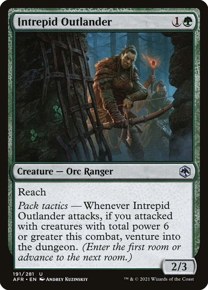 Intrepid Outlander - carta Magic The Gathering