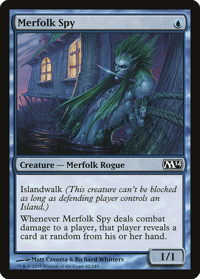 Merfolk Spy - carta Magic The Gathering