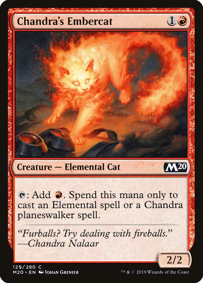 Chandra's Embercat - carta Magic The Gathering