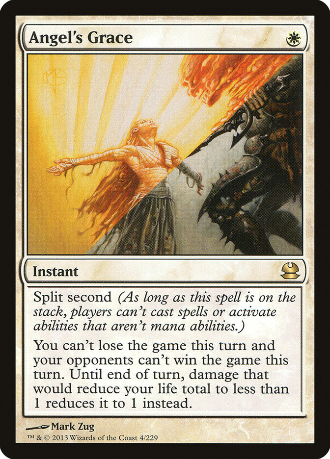 Angel's Grace - carta Magic The Gathering