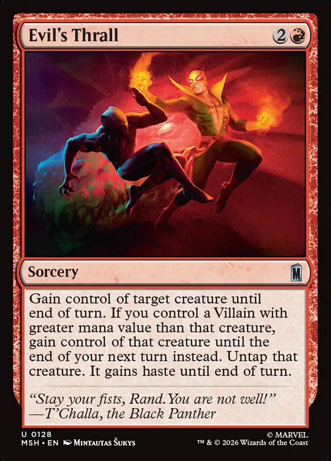 Evil's Thrall - carta Magic The Gathering