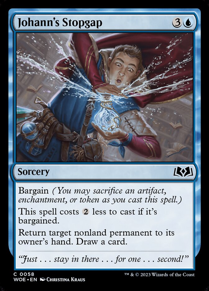 Johann's Stopgap - carta Magic The Gathering