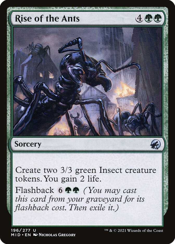 Rise of the Ants - carta Magic The Gathering