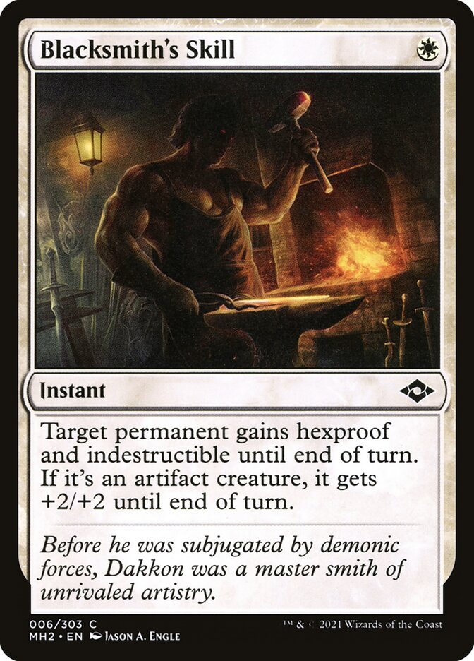 Blacksmith's Skill - carta Magic The Gathering