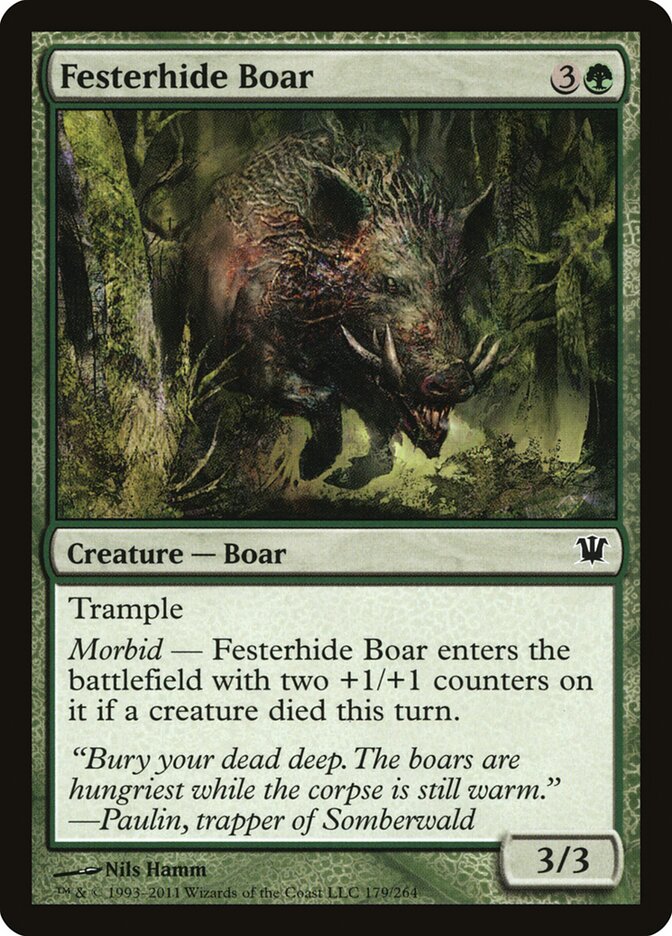 Festerhide Boar - carta Magic The Gathering