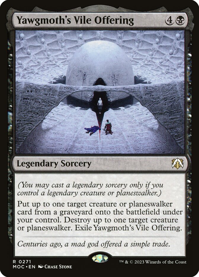 Yawgmoth's Vile Offering - carta Magic The Gathering