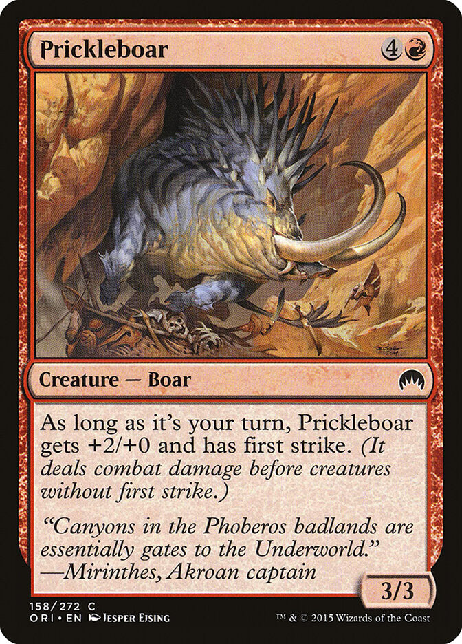 Prickleboar - carta Magic The Gathering