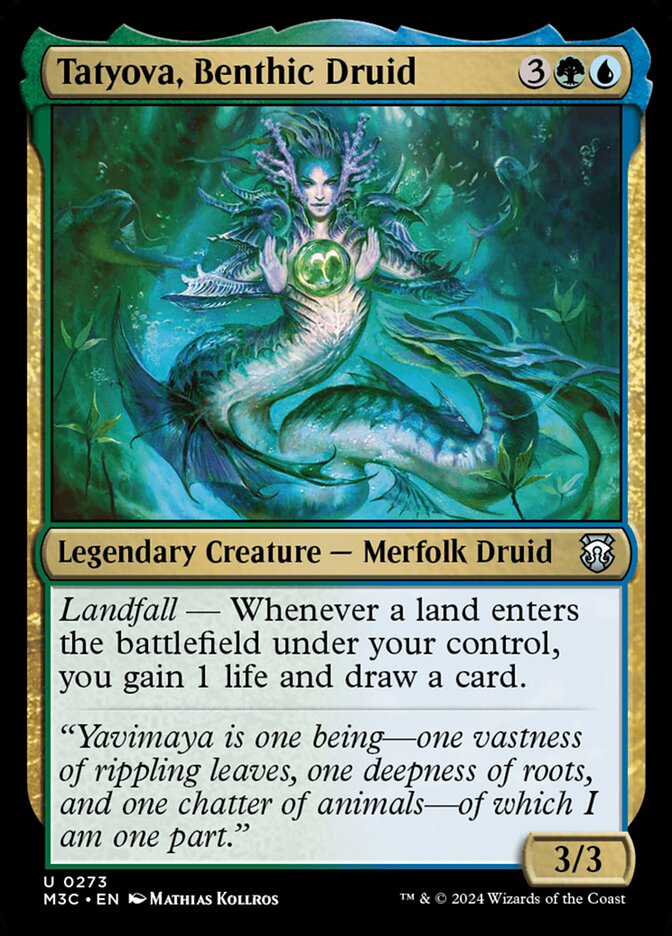 Tatyova, Benthic Druid - carta Magic The Gathering