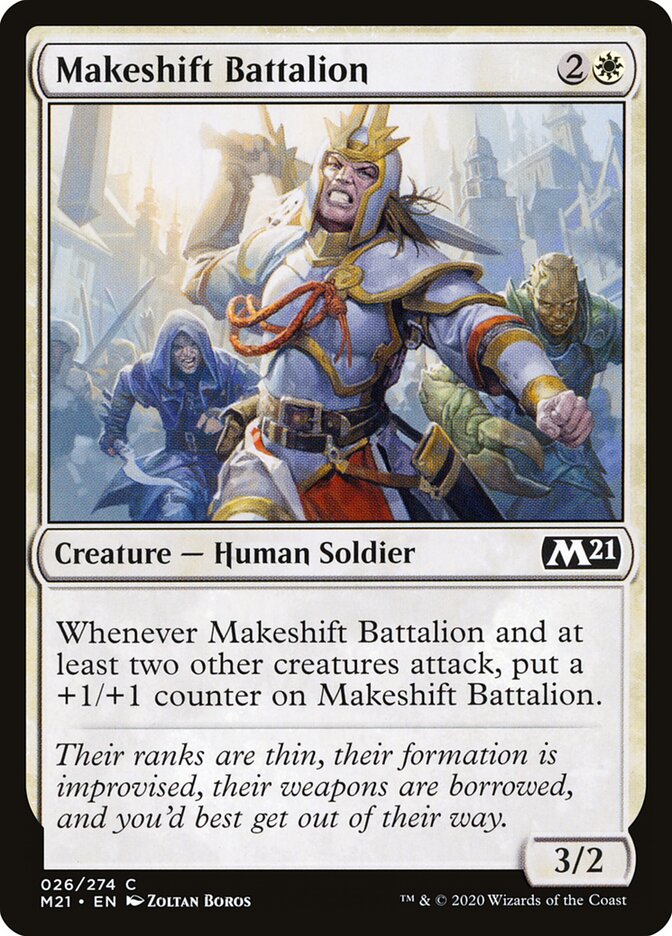 Makeshift Battalion - carta Magic The Gathering
