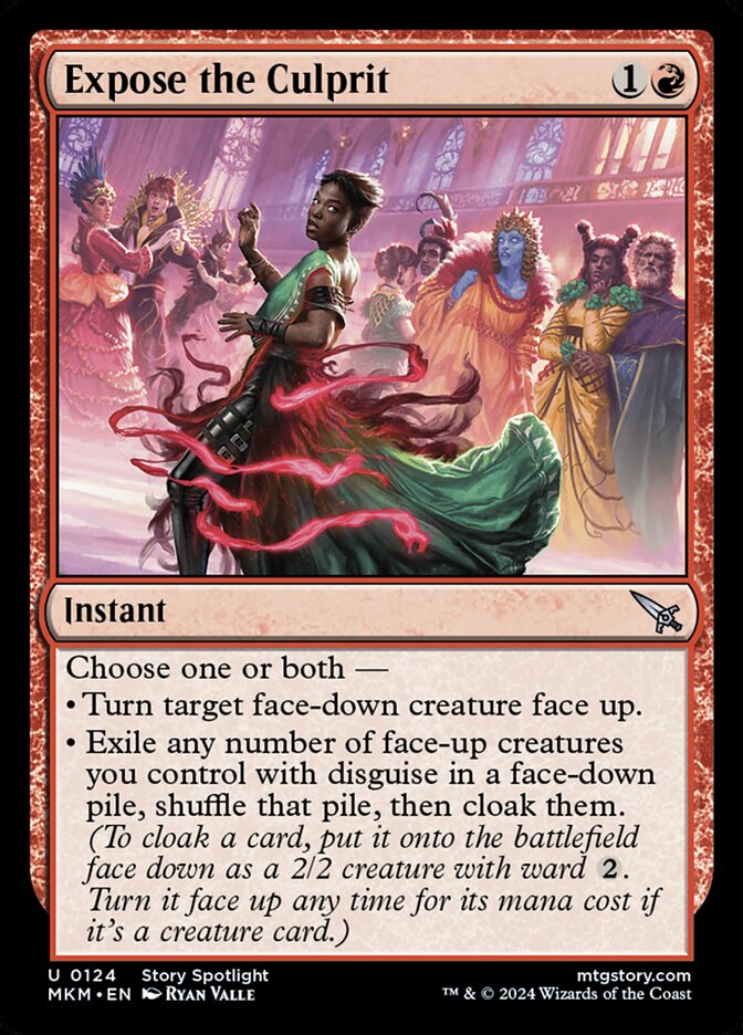 Expose the Culprit - carta Magic The Gathering
