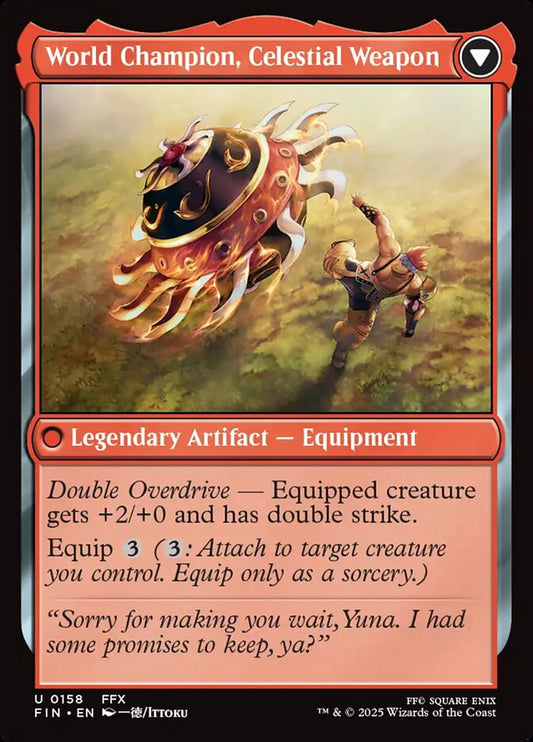 World Champion, Celestial Weapon - FIN-158-NF-ENC-FFX-LDG