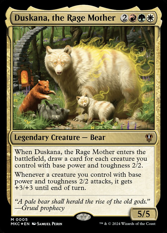 Duskana, the Rage Mother - carta Magic The Gathering