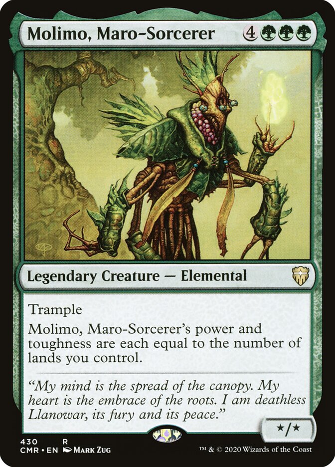 Molimo, Maro-Sorcerer - carta Magic The Gathering