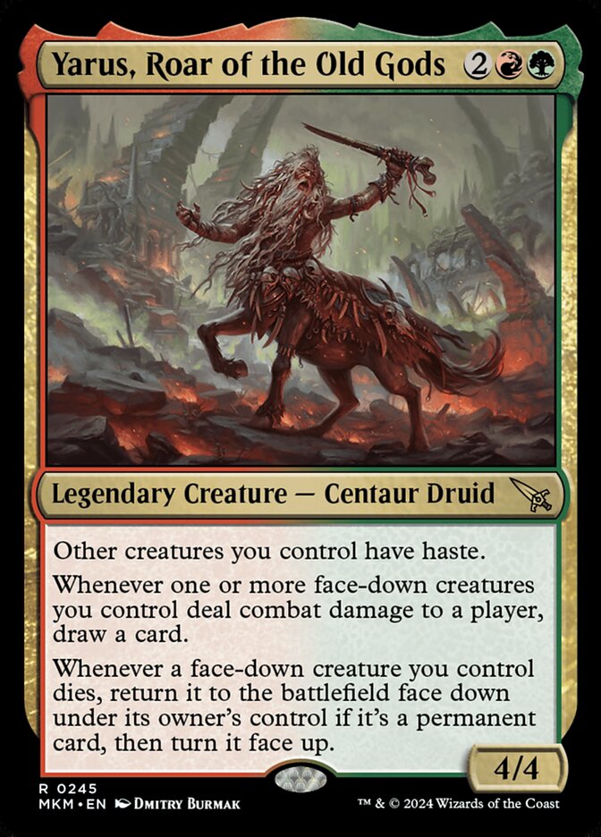 Yarus, Roar of the Old Gods - carta Magic The Gathering