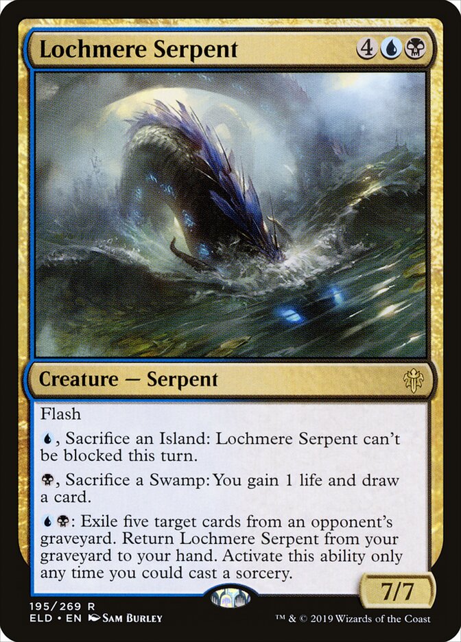 Lochmere Serpent - carta Magic The Gathering