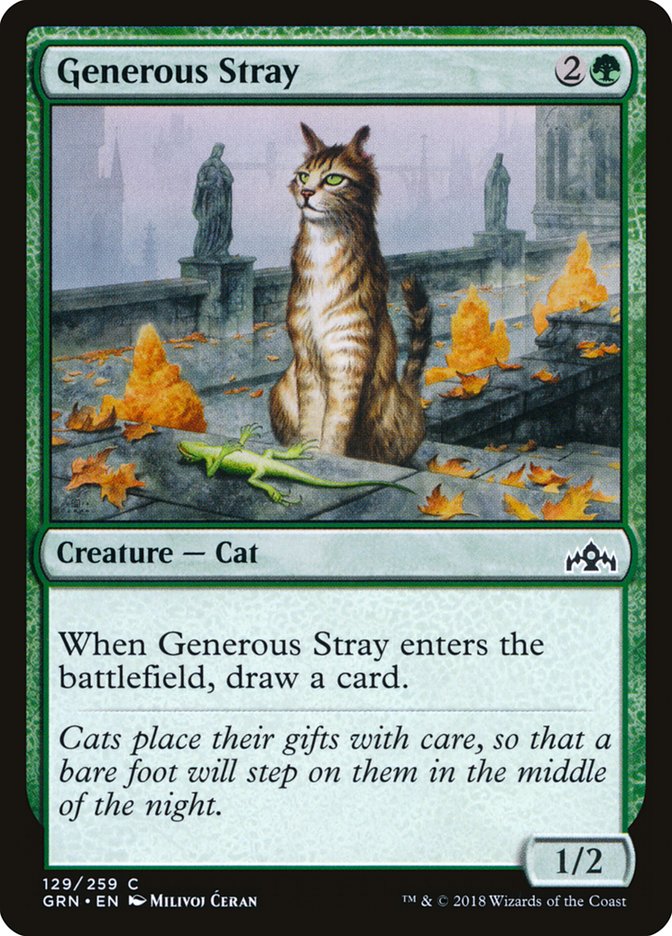 Generous Stray - carta Magic The Gathering