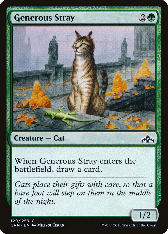 Generous Stray - carta Magic The Gathering